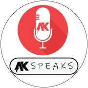 AK Speaks logo